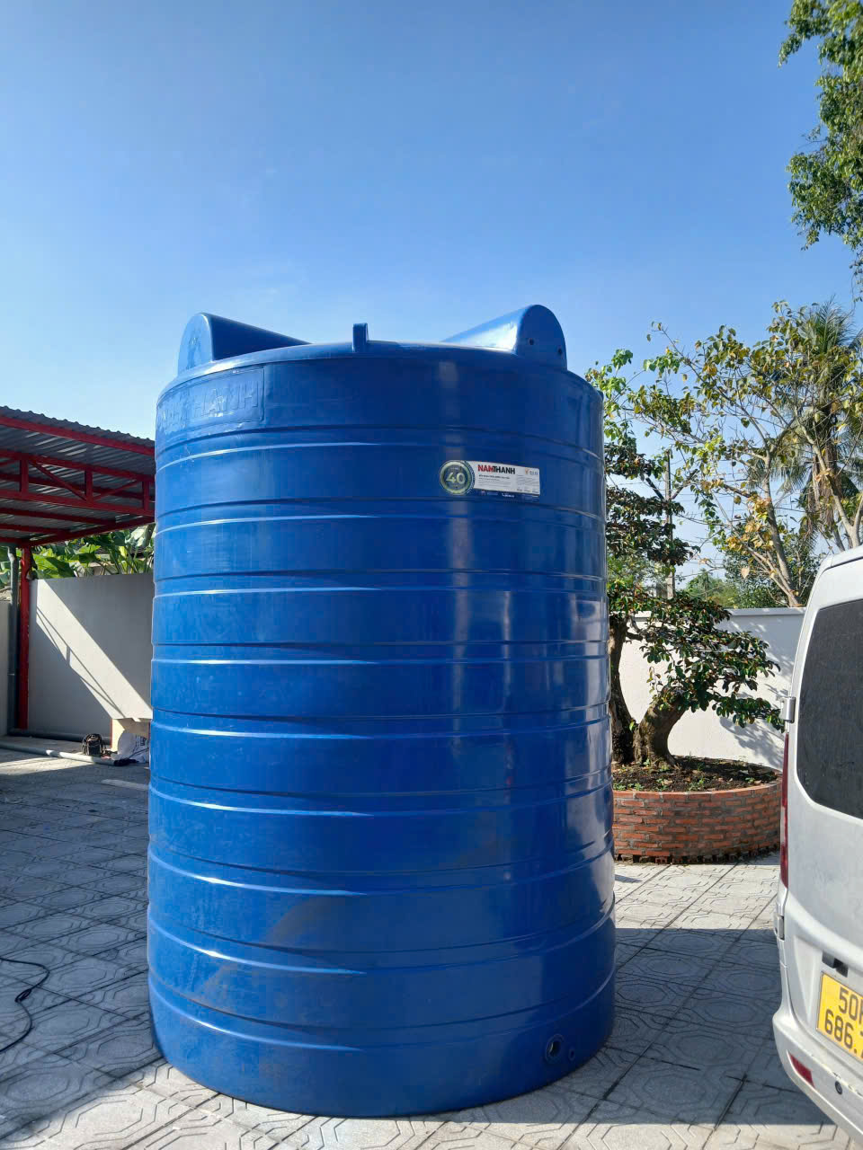 bồn nhựa Nam Thành đứng và ngang